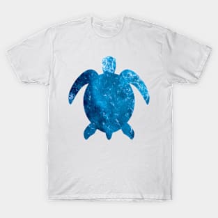 Cool Watercolor Sea Turtle ANIMAL-2 T-Shirt